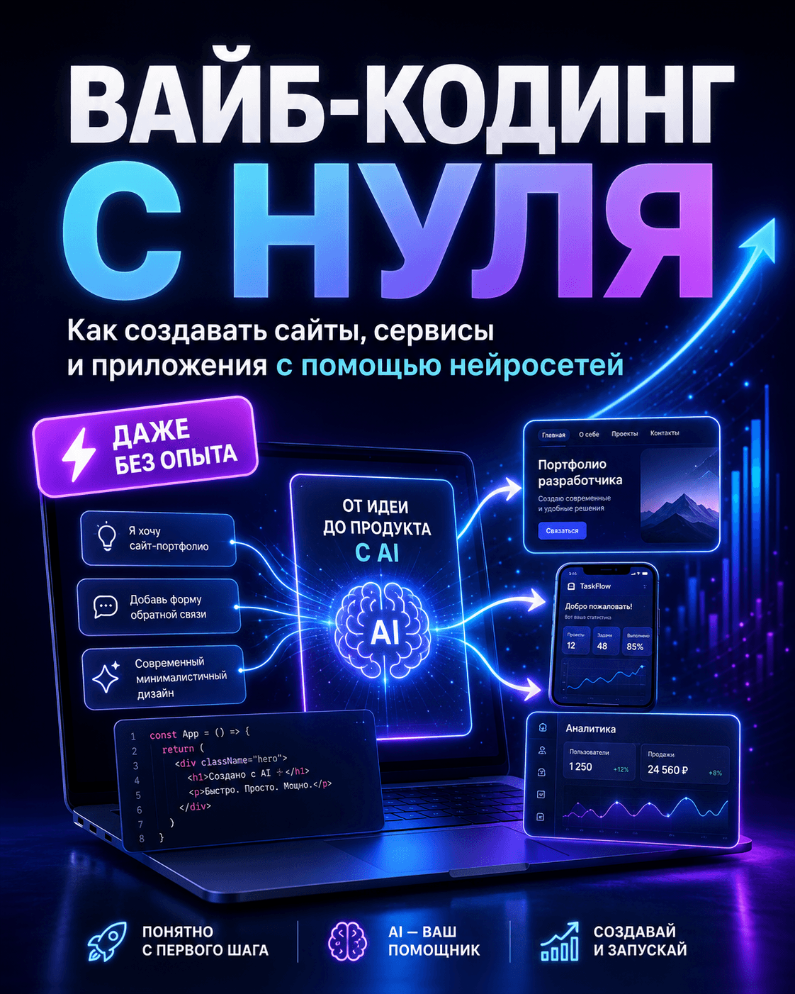 🚀 Вайб-кодинг с нуля: всё, что нужно, чтобы правильно начать